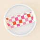The Darling Effect Tumbler Lid Tag (Check Hot Pink)