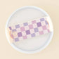 The Darling Effect Tumbler Lid Tag (Check Hot Purple)