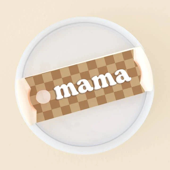 The Darling Effect Tumbler Lid Tag - Mama