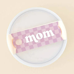 The Darling Effect Tumbler Lid Tag - Mom