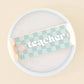 The Darling Effect Tumbler Lid Tag - Teacher