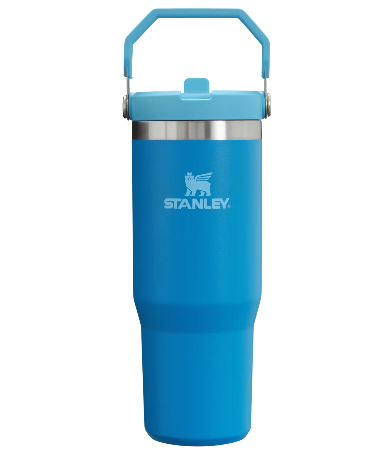 The IceFlow™ Flip Straw Tumbler 30 oz - Color Azure - Stanley Drinkware