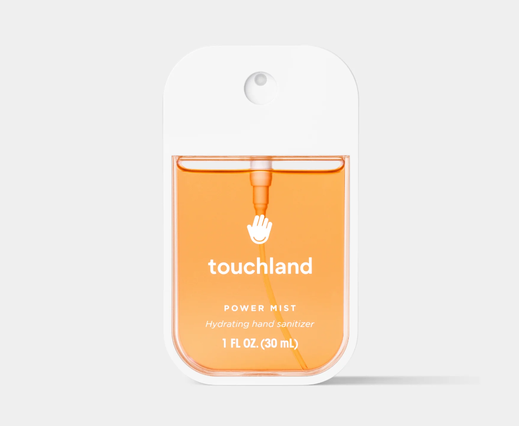 Touchland Velvet Peach Power Mist Hydrating Hand Sanitizer