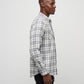 Cloud Flannel Plaid