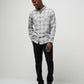 Cloud Flannel Plaid