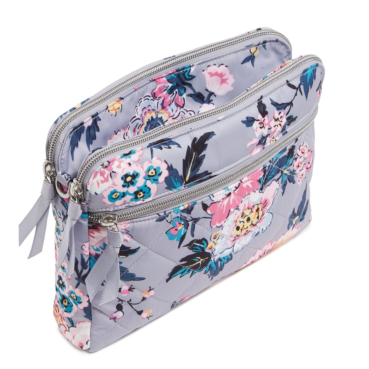 Vera Bradley Triple Compartment Crossbody : Parisian Bouquet - Image 2