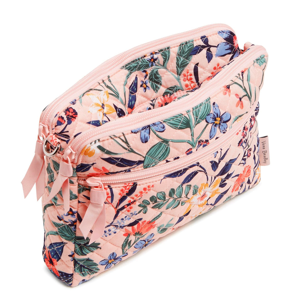 Triple Compartment Crossbody : Paradise Coral - Vera Bradley - Image 3