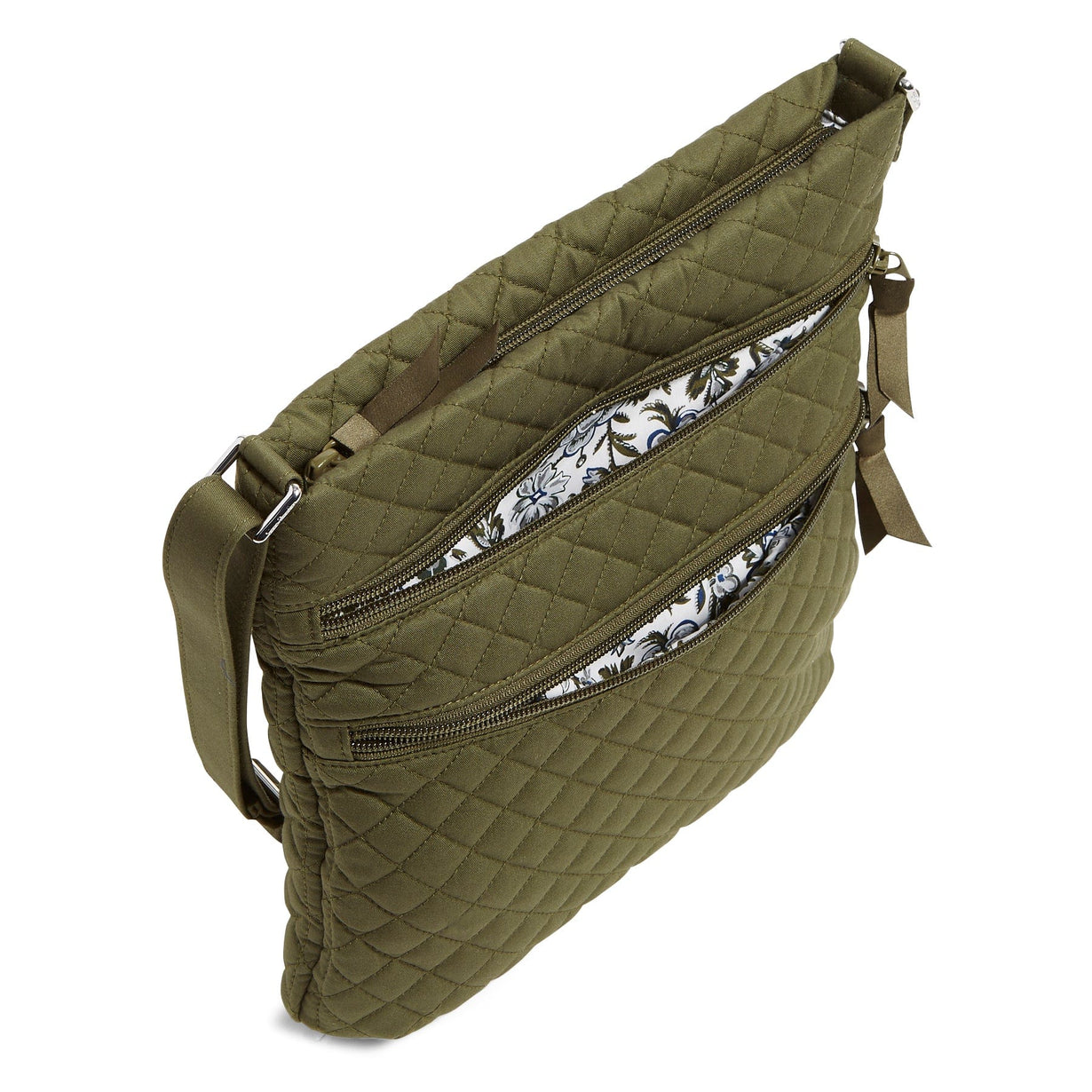 Triple Zip Hipster Bag - Climbing Ivy Green