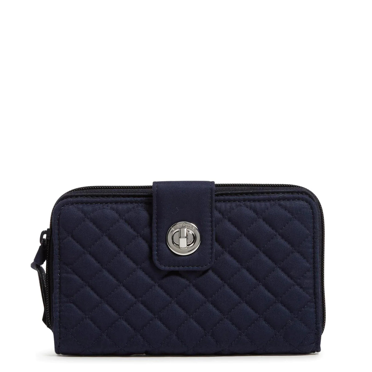 Vera Bradley RFID Turnlock Wallet - Classic Navy