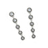 Twinkle Drops Post Drop Earrings Front View