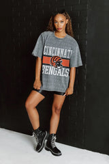 Cincinnati Bengals Rhinestone Short Sleeve Tee