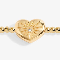 A Little Unstoppable -Gold Bracelet Close Up