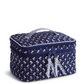 Brush Up Cosmetic Case : Rachel Ditsy Peacoat