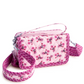 Carlow All in One Crossbody : Melissa Ditsy Pink