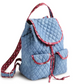 Deluxe Drawstring Backpack : Riverside Denim