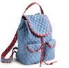 Deluxe Drawstring Backpack : Riverside Denim