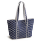 Hathaway Tote : Rachel Ditsy Peacoat