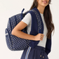 Large Bancroft Backpack : Rachel Ditsy Peacoat