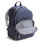 Large Bancroft Backpack : Rachel Ditsy Peacoat