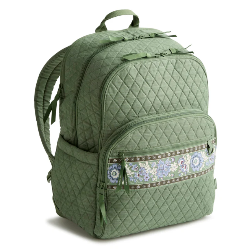 Large Bancroft Backpack : Vineyard Green Chambray