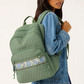 Large Bancroft Backpack : Vineyard Green Chambray