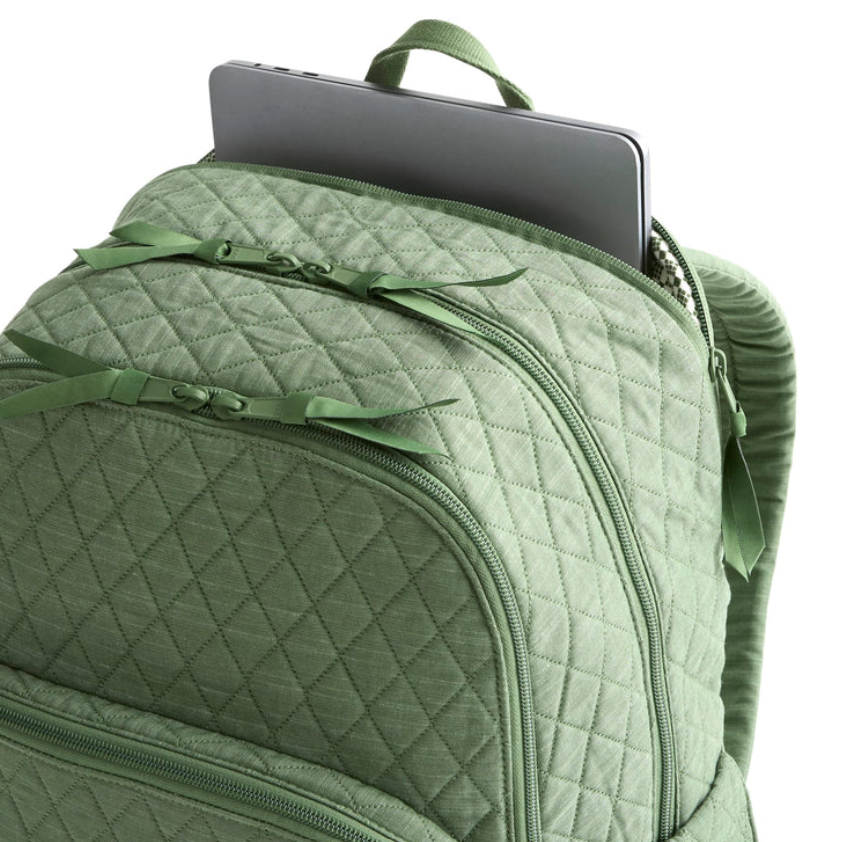 Large Bancroft Backpack : Vineyard Green Chambray
