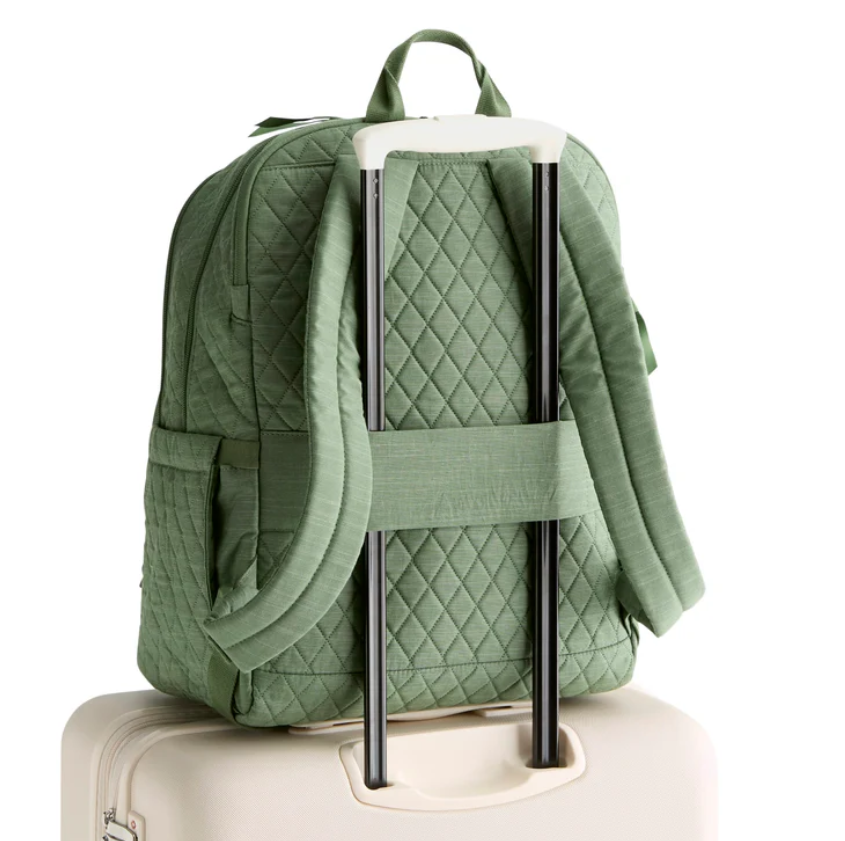 Large Bancroft Backpack : Vineyard Green Chambray