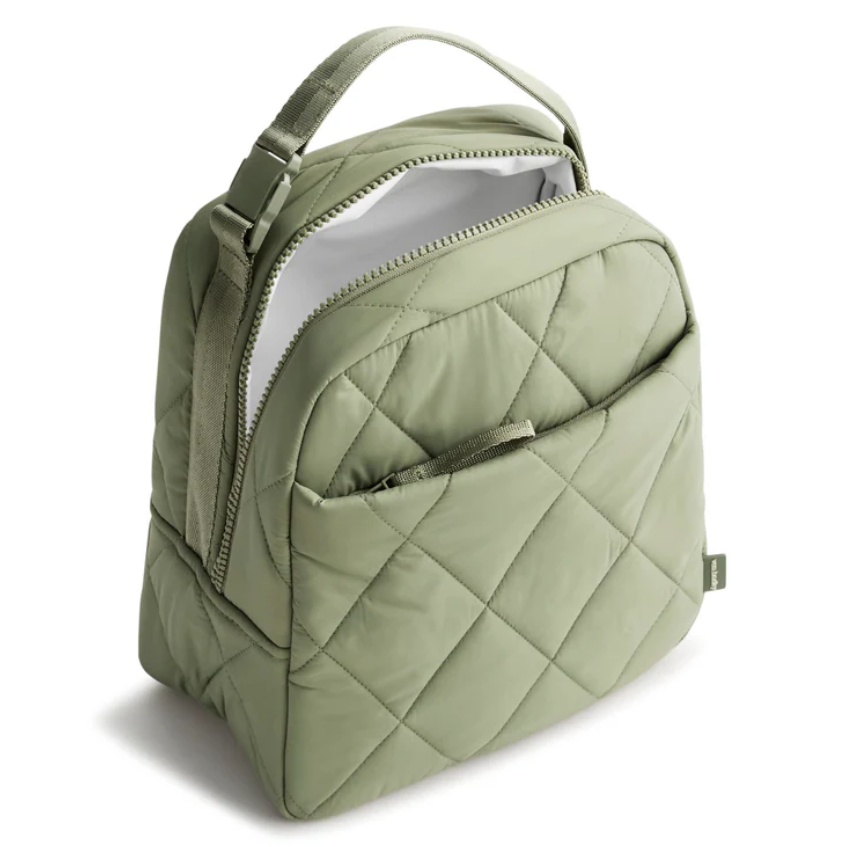 Large Lunch Bag : Deep Lichen Green