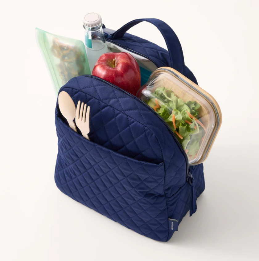 Large Lunch Bag : Peacoat