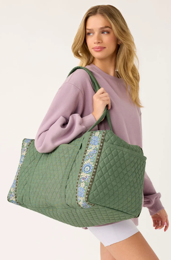 Large Original Duffel : Vineyard Green Chambray