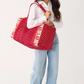 Large Original Duffel : Beary Ditsy