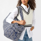 Large Original Duffel : Waves Paisley