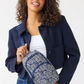 Lorman Sling Backpack : Waves Paisley