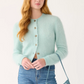 Mini Roxbury Crescent Shoulder Bag : Prairie Blooms Bluestone