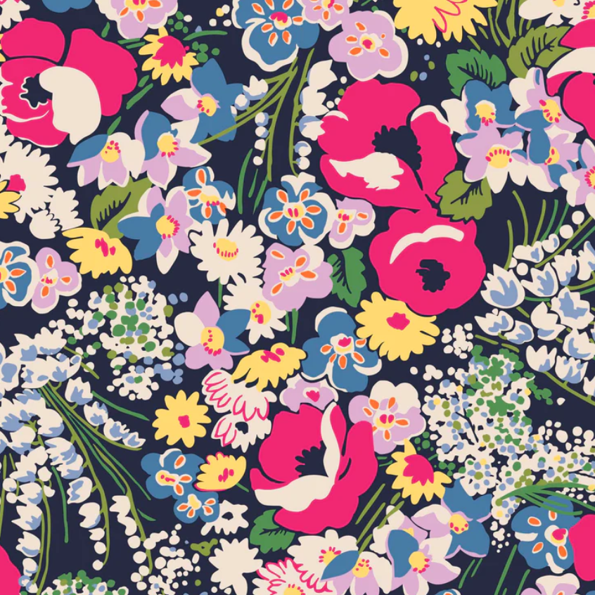 Small Original Vera Tote : Poppy Fields