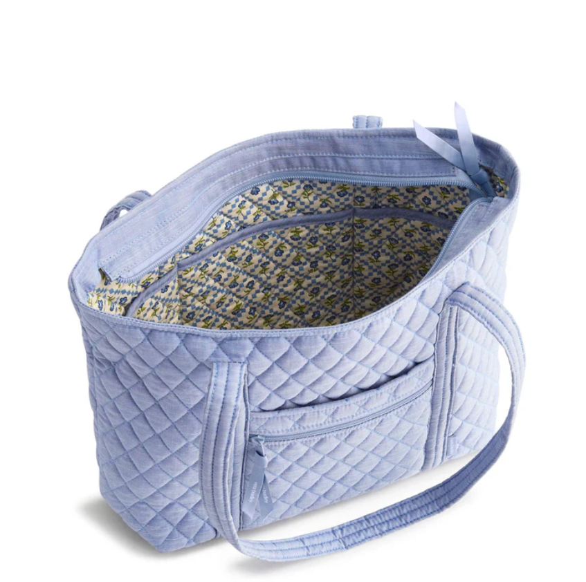 Small Original Vera Tote : Blue Chambray