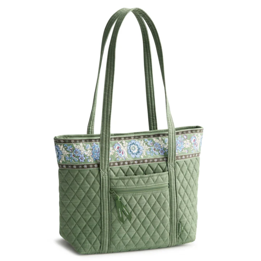 Small Original Vera Tote : Vineyard Green Chambray