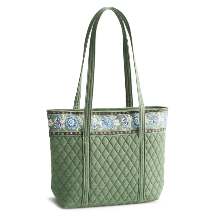 Small Original Vera Tote : Vineyard Green Chambray