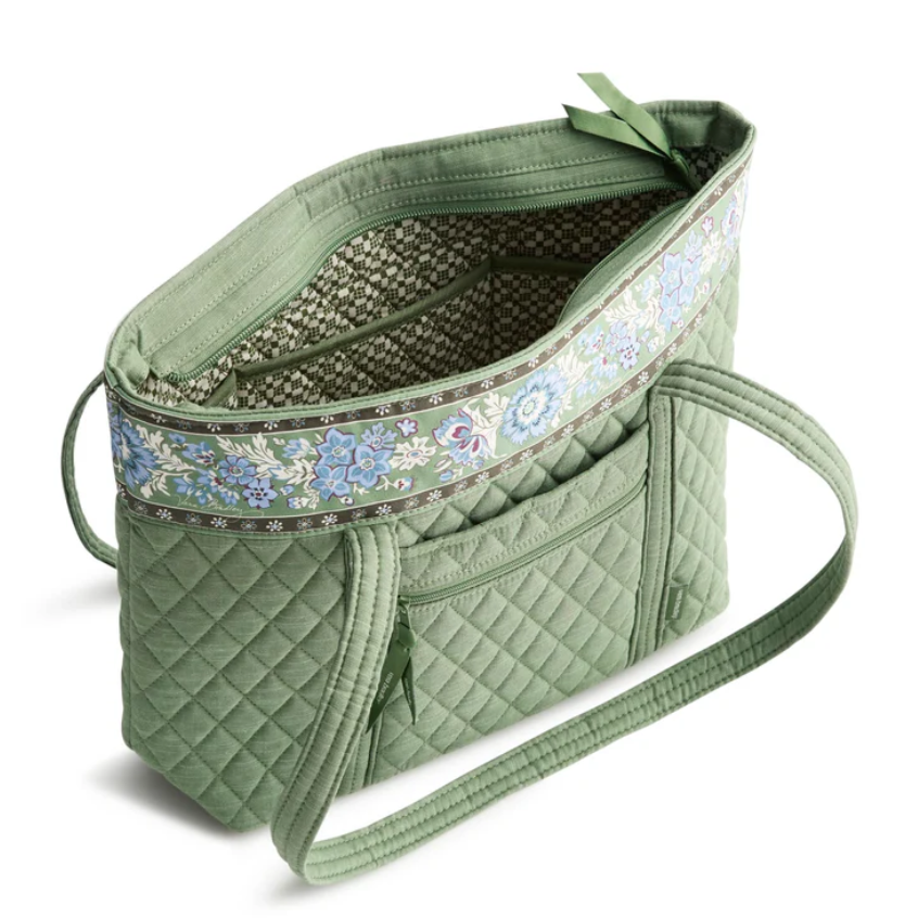 Small Original Vera Tote : Vineyard Green Chambray