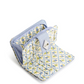 Small Turnlock Wallet: Blue Chambray