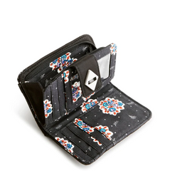 Small Turnlock Wallet : Moonless Night