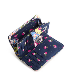 Small Turnlock Wallet : Poppy Fields