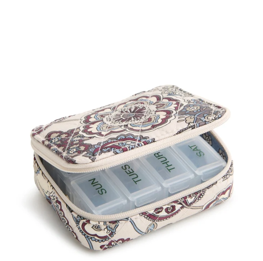 Travel Pill Case: Neutral Rhapsody