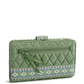 Turnlock Wallet : Vineyard Green Chambray