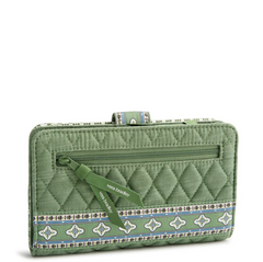 Turnlock Wallet : Vineyard Green Chambray