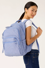 XL Bancroft Backpack : Blue Chambray