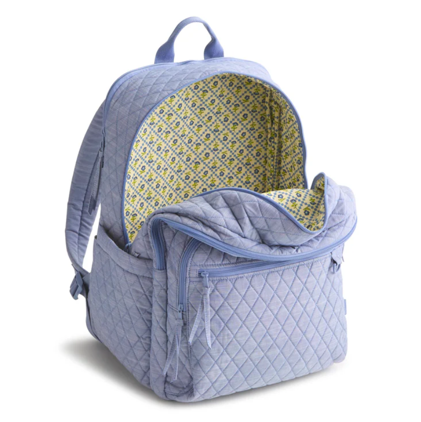 XL Bancroft Backpack : Blue Chambray