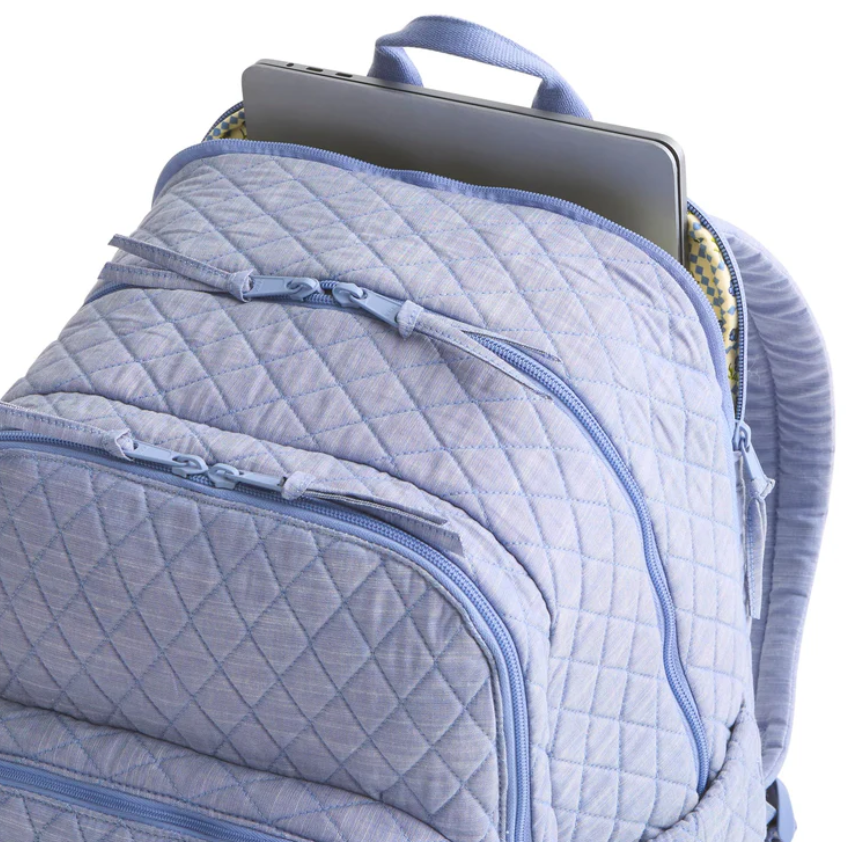 XL Bancroft Backpack : Blue Chambray