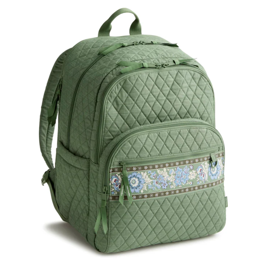 XL Bancroft Backpack: Vineyard Green Chambray