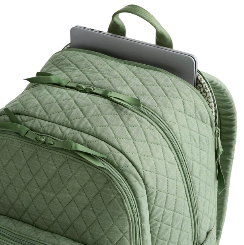 XL Bancroft Backpack: Vineyard Green Chambray